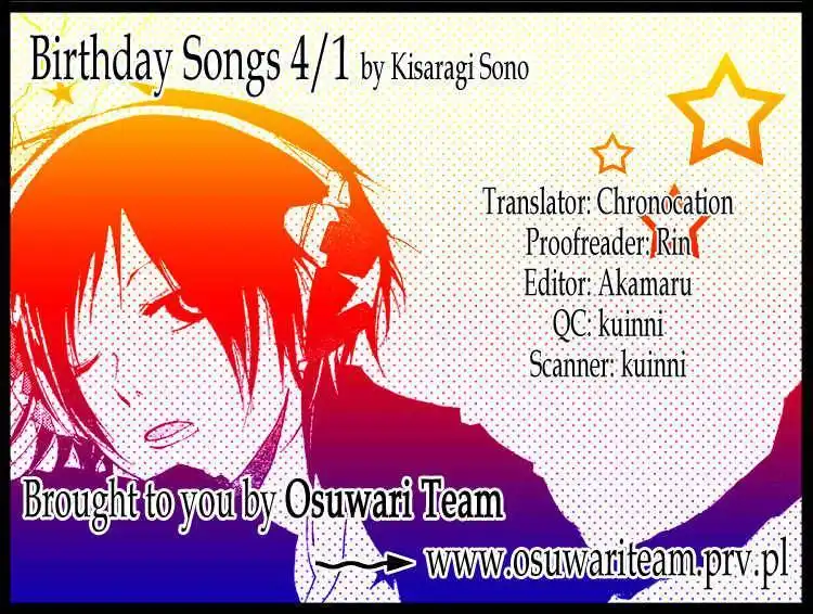 Birthday Songs 4/1 Chapter 0 25